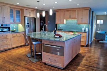 "A Kitchen Fit for a Chef" Design: A Kitchen That Works LLC; Builder: Agate Pass Enterprises