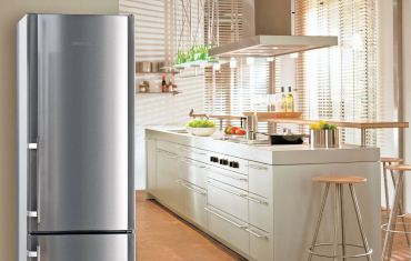 Liebherr's CS 1360 stainless steel 24-inch free-standing refrigerator