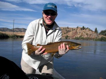 Fly Fishing With the Reel Girls (Photo courtesy Robbi Krumm)