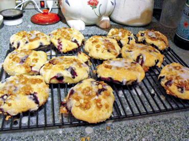 Lemon Blueberry Scones