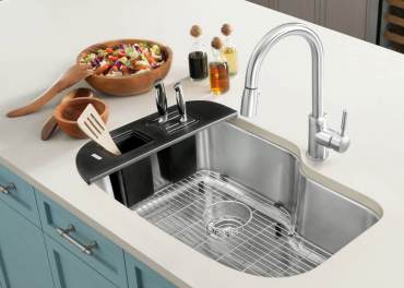 Blanco under-mount One Sink in stainless steel