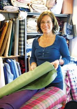 Donna McKeever with some of her collection