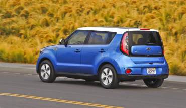 2015 Kia Soul EV Rear Exterior