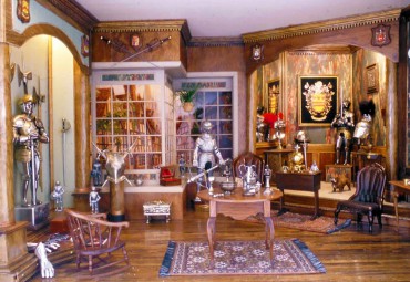 Patricia Peat's Magical Creations — The Armory miniature room
