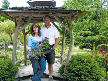 Rosedale Gardens — Scott and Lyn Junge love every aspect of their business.