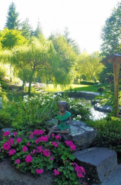 Rosedale Gardens — The Junges' private garden is a showcase of Scott's incredible talent.