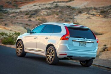 Massive rear brake lights are only a small exterior hint of all the innovative safety features on the XC60.