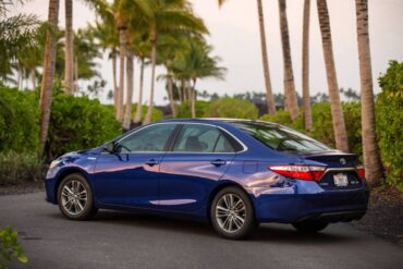 The 2015 Camry is a midsize sedan with full size interior room.