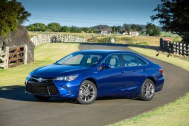 The Toyota Camry was totally restyled for 2015.