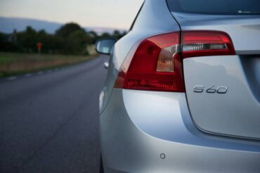 LIke all Volvos S60 taillights are big and distinctive.