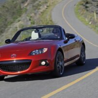 The 2015 Mazda MX-5 Miata is best suited to twisty roads and sunny days.