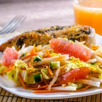 Florida Grapefruit and Jicama Vietnamese Salad