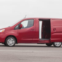 The 2015 Nissan NV200 has dual sliding doors for easy cargo access.