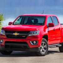 The all-new Chevrolet Colorado pickup is available in crew and extended cab versions.