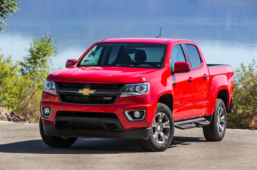 The all-new Chevrolet Colorado pickup is available in crew and extended cab versions.