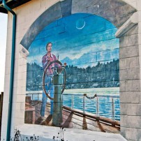 Mural at the Port Orchard Library