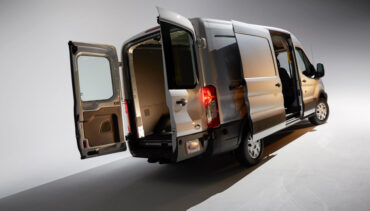 Extra wide/tall doors and a flat floor enhance cargo access and versatility. 