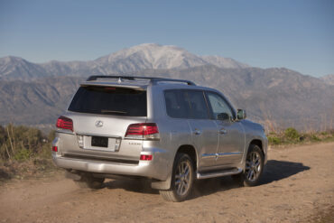 The Lexus LX570 is easily capable of traveling crude roads most owners would never consider trying.