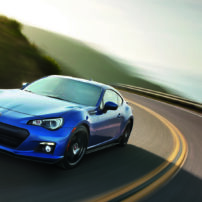 The 2015 Subaru BRZ excels on wide open mountain roads.