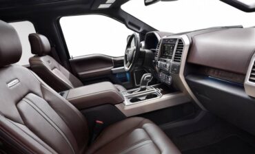 F-150 interiors are spacious, comfortable, and luxurious.