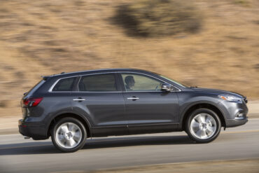 The CX-9 has full-time AWD for marginal road conditions, but it is most happy on the open highway.