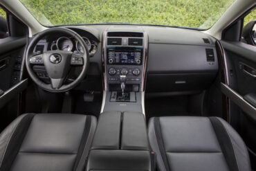 The spacious interior is well-appointed with easy to use controls.