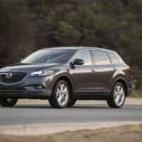 The 2015 Mazda CX-9 is a handsome seven-pasenger SUV that provides a great highway ride.