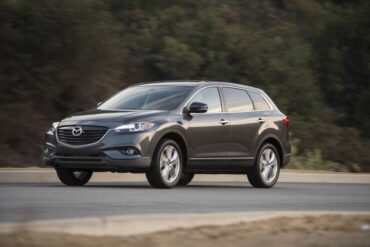 The 2015 Mazda CX-9 is a handsome seven-pasenger SUV that provides a great highway ride.