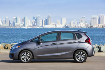 The 2015 Honda is compact on the outside and big inside.