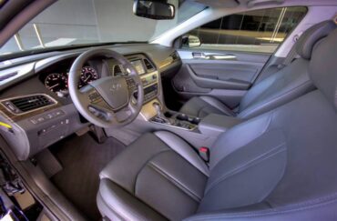 Interior comfort and room, both front and back, are Sonata strong points. 