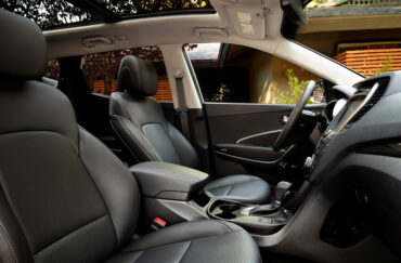 Front seat room and comfort are great. The panoramic sunroof makes the interior bright and cheery. 