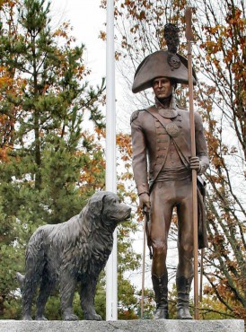 Meriwether Lewis at Lewis Memorial Park, Joint Base Lewis-McCord