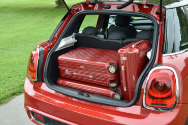 Luggage space behind the seats is quite good and easy to reach via the rear hatch.