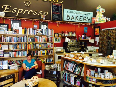 Liberty Bay Books welcomes customers with its new espresso and bakery.