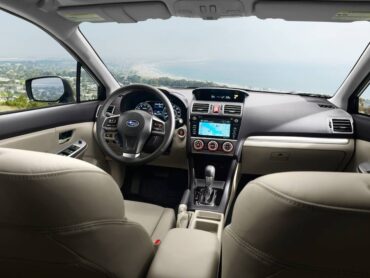 The Impreza interior is spacious and well-appointed considering its value pricing. 