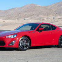 The Scion FR-S features crisp styling and even sharper handling.