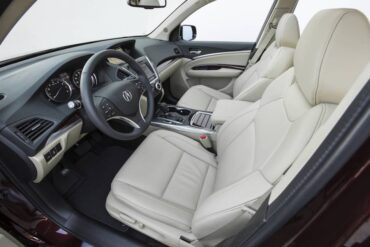 Front row space, luxury, and comfort are excellent. The seats are heated and ventilated.