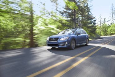 The Subaru Impreza is a roomy, comfortable car with standard AWD.