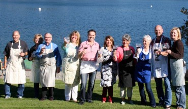 A toast to the Gig Harbor Cooking Club