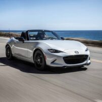 The all-new 2016 Mazda Miata is a blast to drive on sunny days. The car is very athletic.