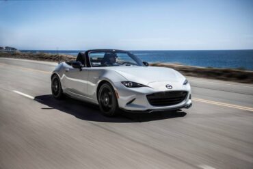 The all-new 2016 Mazda Miata is a blast to drive on sunny days. The car is very athletic.