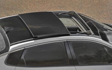 The optional panoramic sunroof really brightens the interior.