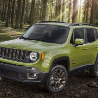 The 2016 Jeep Renegade is a compact SUV that