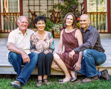 Empress Hill - Left to right: Joe and Chong Spreier with owners Emily and Charles Hirsch