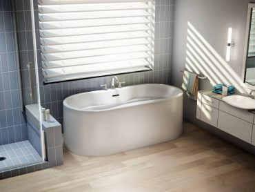 Stanza Aria freestanding bathtub by Fleurco