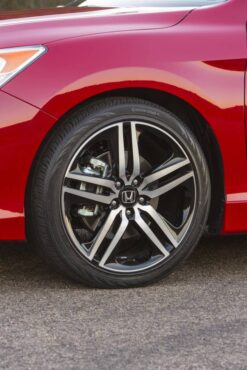 19-inch alloy wheels and 235/40 R19 tires are part of the Sport package.