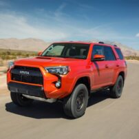 The Toyota 4Runner TRD Pro is rugged SUV capable of handling almost any terrain with ease.