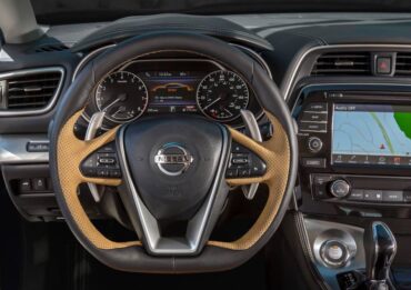 The thick, contoured, flat bottom, multi-function steering wheel is one of the best on any contemporary car.