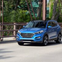 The 2016 Hyundai Tucson is a sharp looking compact SUV that