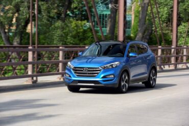 The 2016 Hyundai Tucson is a sharp looking compact SUV that's very roomy inside.